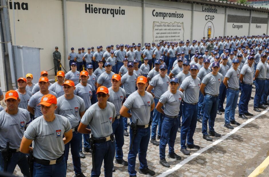 Pernambuco convoca mais 2.400 aprovados no concurso da Polícia Militar