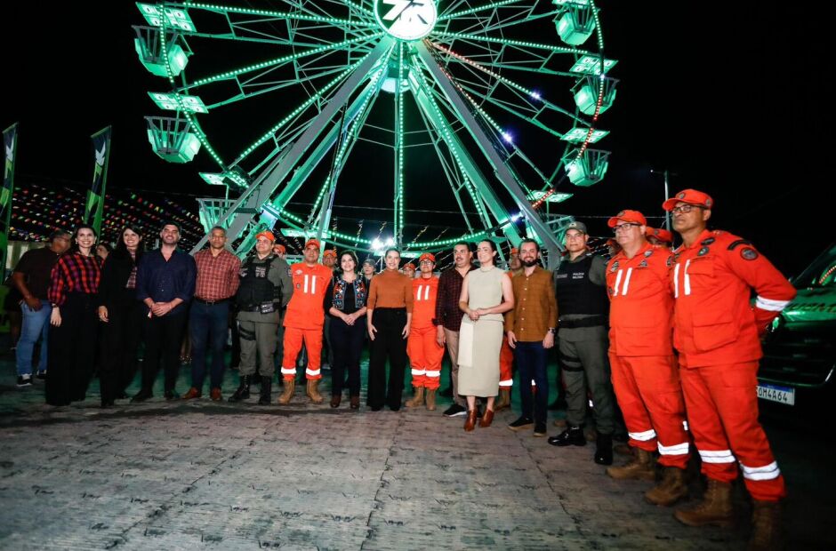 Raquel prestigia abertura do São João de Surubim e acompanha operação de segurança 