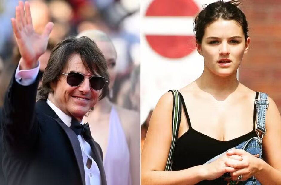Discreta, filha de Tom Cruise e Katie Holmes atrai olhares por looks estilosos e braços arranhados