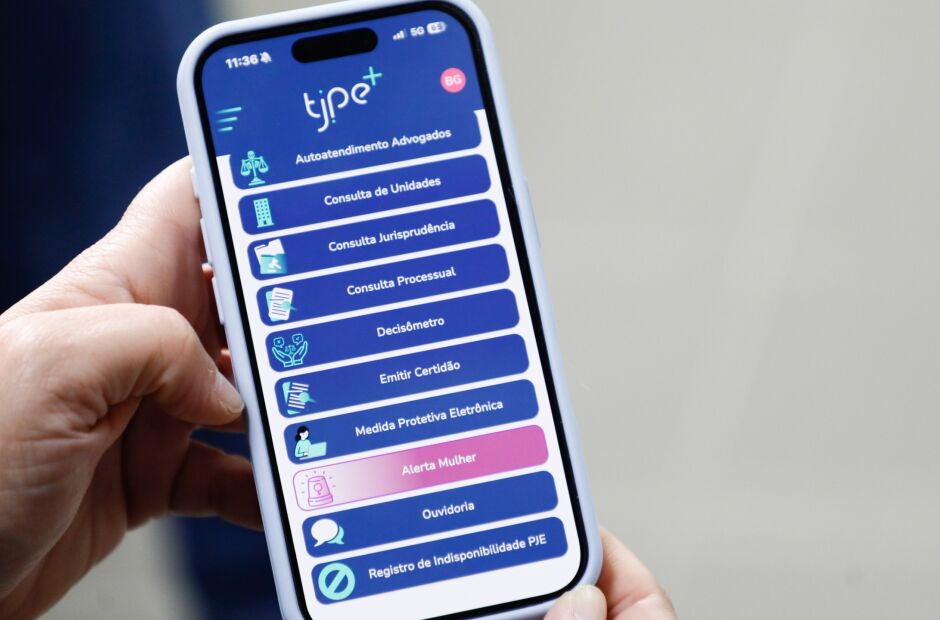 'Alerta Mulher': TJPE lan&ccedil;a ferramenta de prote&ccedil;&atilde;o &agrave;s v&iacute;timas de viol&ecirc;ncia de g&ecirc;nero