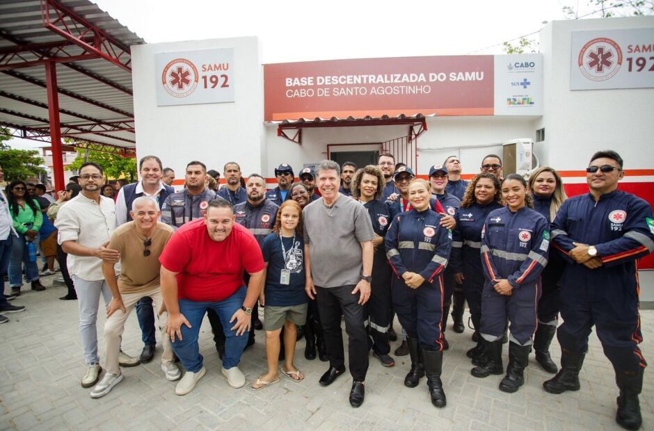 Lula Cabral inaugura Base Descentralizada do SAMU para atendimento ao litoral do Cabo.