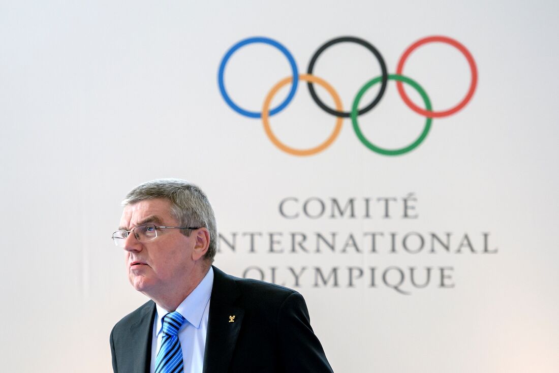 Presidente do COI, Thomas Bach