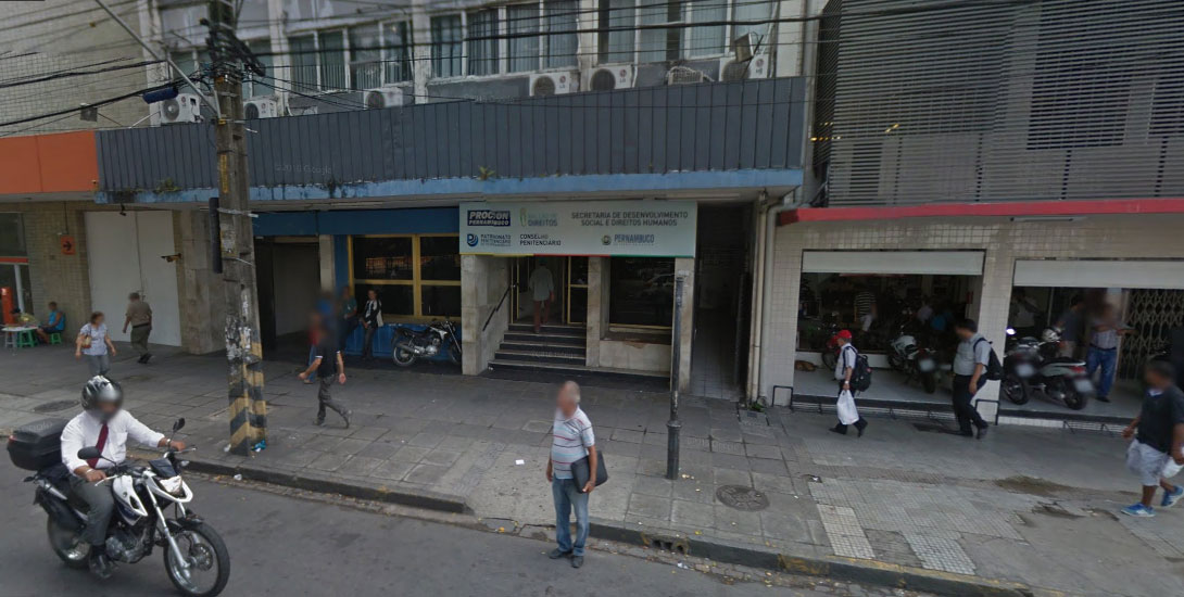 Sede do Procon-PE na rua Floriano Peixoto