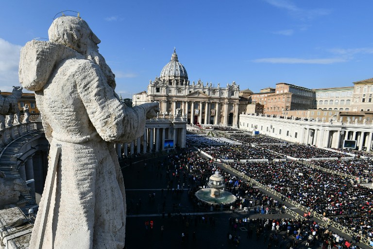 Praça de São Pedro, no Vaticano