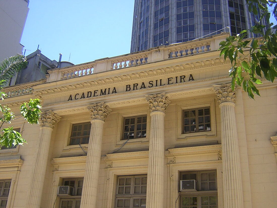 Fachada da Academia Brasileira de Letras (ABL)