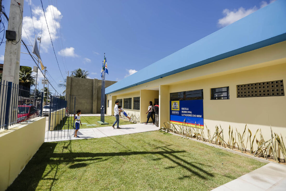 Escola municipal no Recife