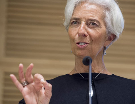 Christine Lagarde, presidente do Banco Central Europeu (BCE)