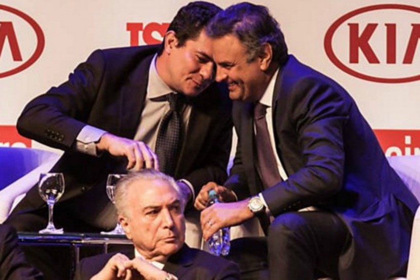 Sérgio Moro disse que foto com Aécio foi "infeliz", mas não há nenhum caso envolvendo ele nas suas investigações
