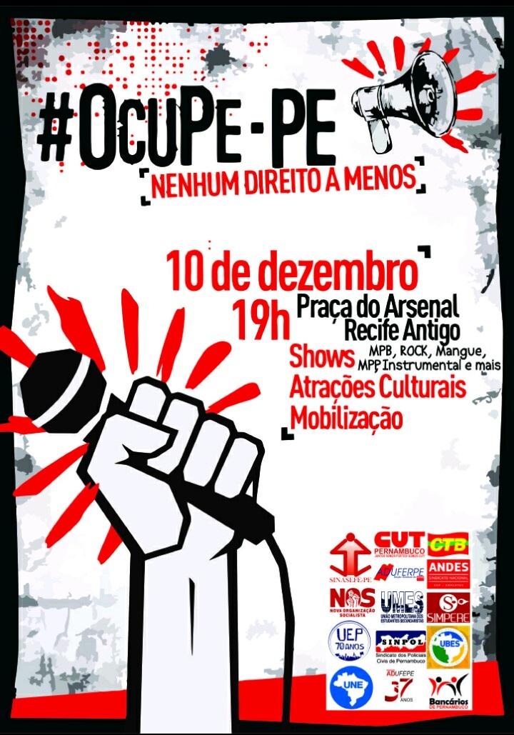 Ato ocorre no próximo sábado (10)