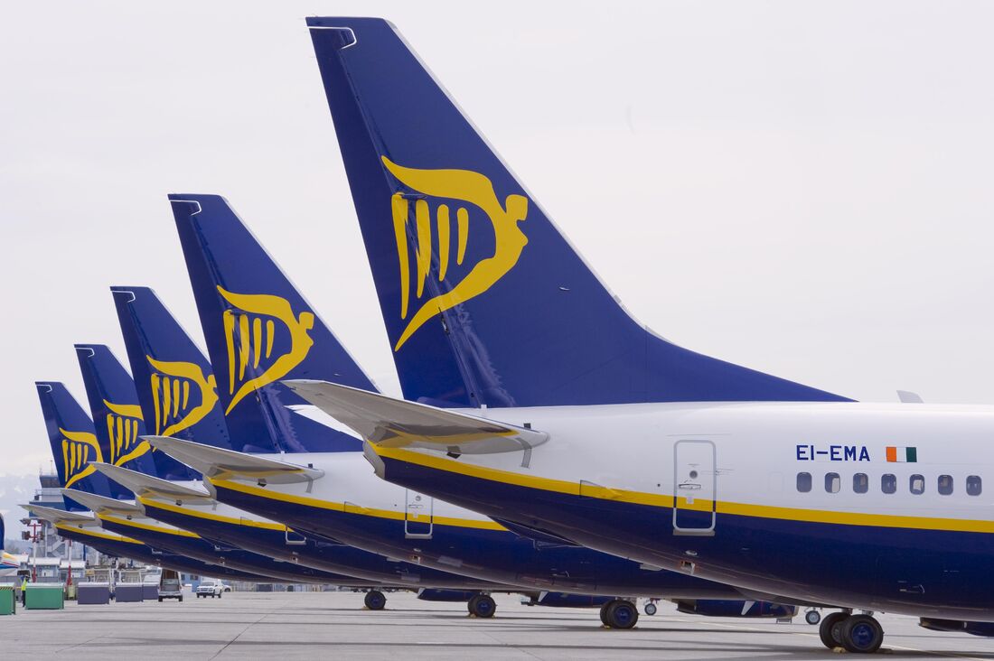 Companhia aérea irlandesa Ryanair é conhecida pelo baixo custo