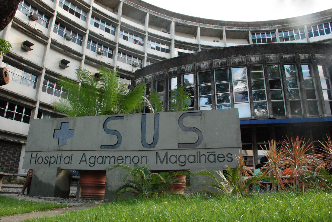 Fachada do Hospital Agamenon Magalhães (HAM)