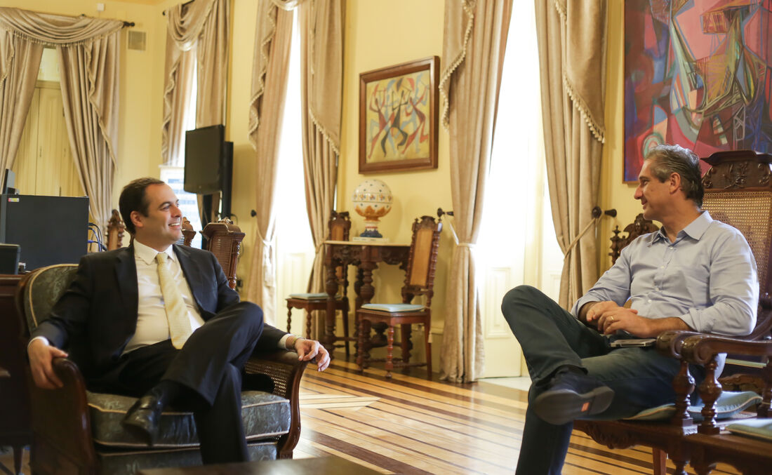 Rosso apresentou a sua plataforma de trabalho ao governador Paulo Câmara