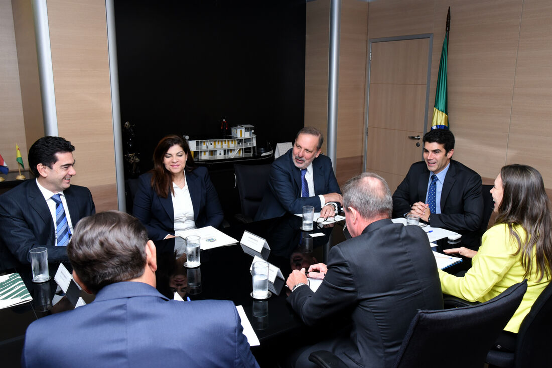 Encontro com Helder Barbalho ocorreu nesta quinta (19) em Brasília