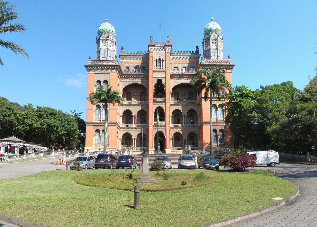 Palácio de Manguinhos, a sede da Fiocruz