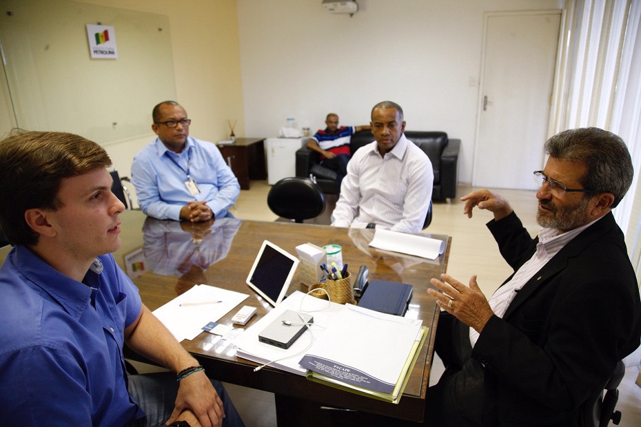 Socialistas se reuniram no gabinete do prefeito