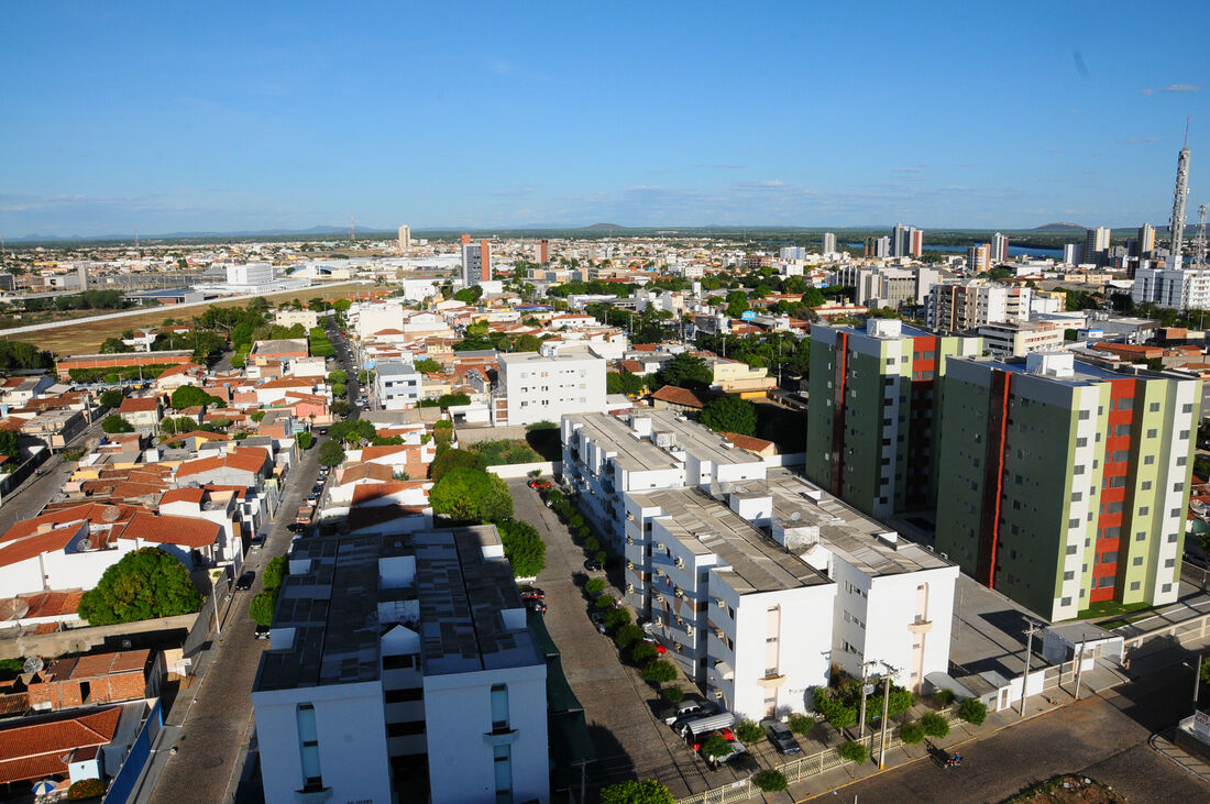 Cidade de Petrolina, no Sertão de Pernambuco