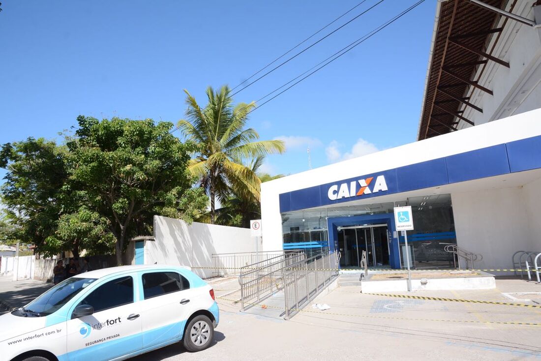 Caixa Econômica de Porto de Galinhas também foi alvo de criminosos