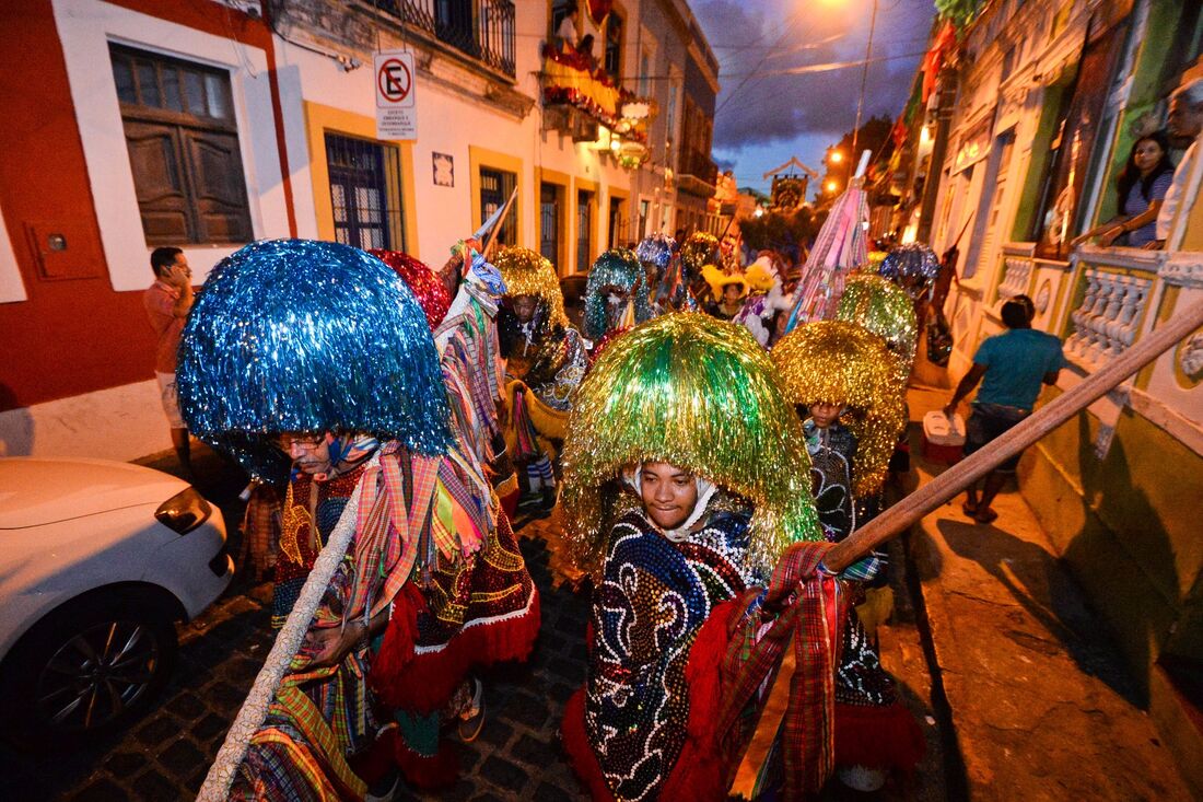 Cortejo da abertura do Carnaval de Olinda