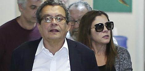 João Santana e mulher