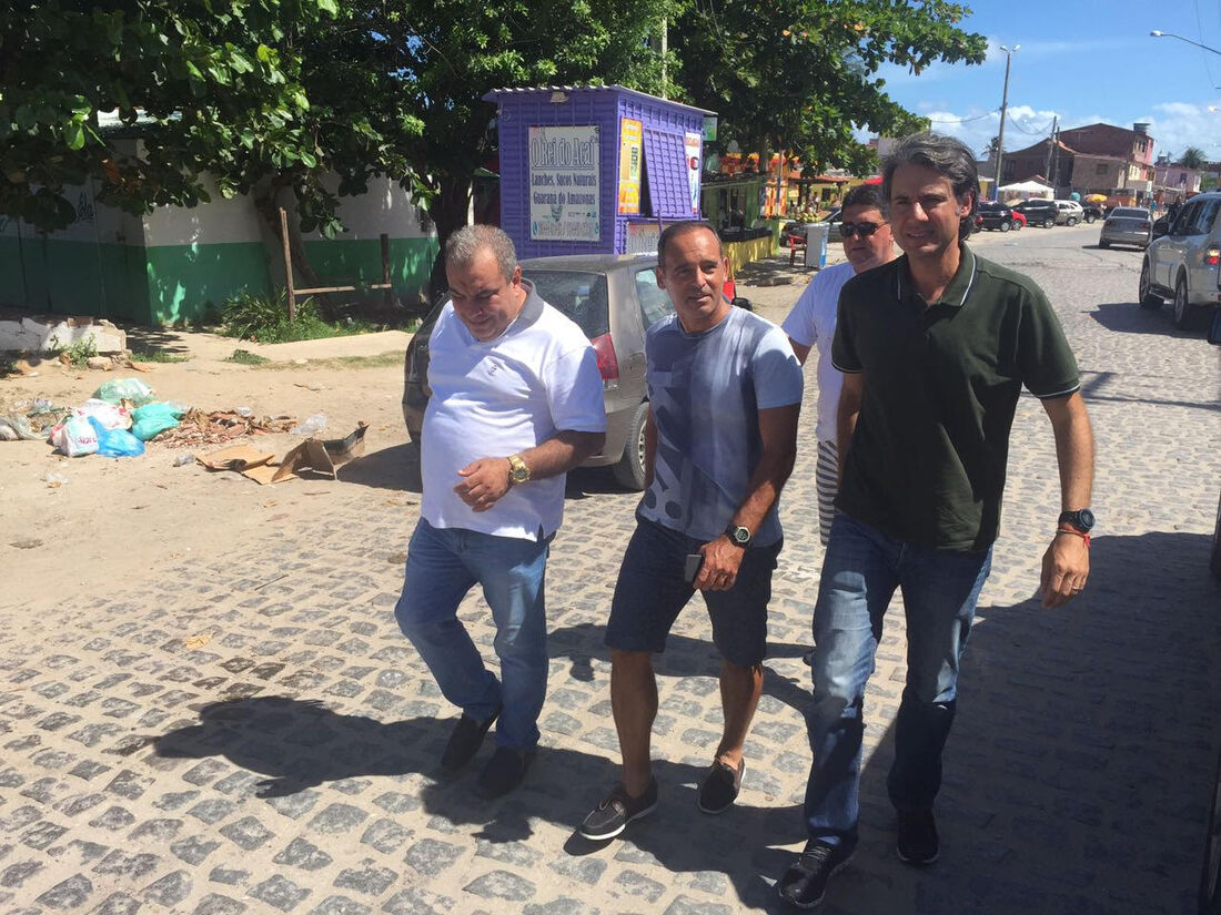 Parlamentar foi até Itamaracá neste sábado (4)