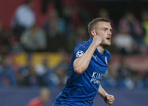 Jamie Vardy, ídolo do Leicester
