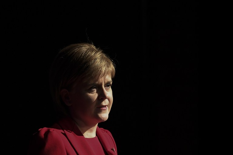 Primeira-ministra escocesa, Nicola Sturgeon