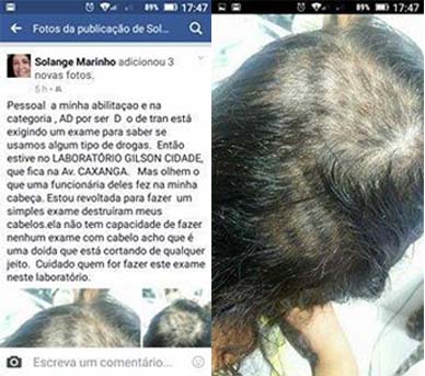 Postagem no Facebook