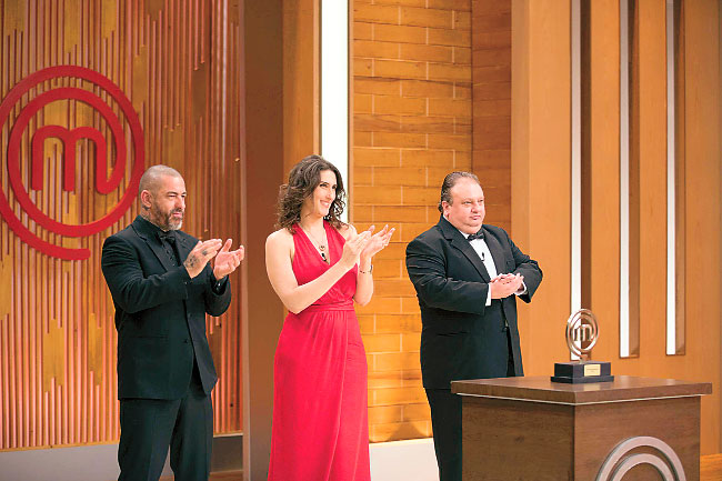 Henrique Fogaça, Paola Carosella e Erick Jacquin