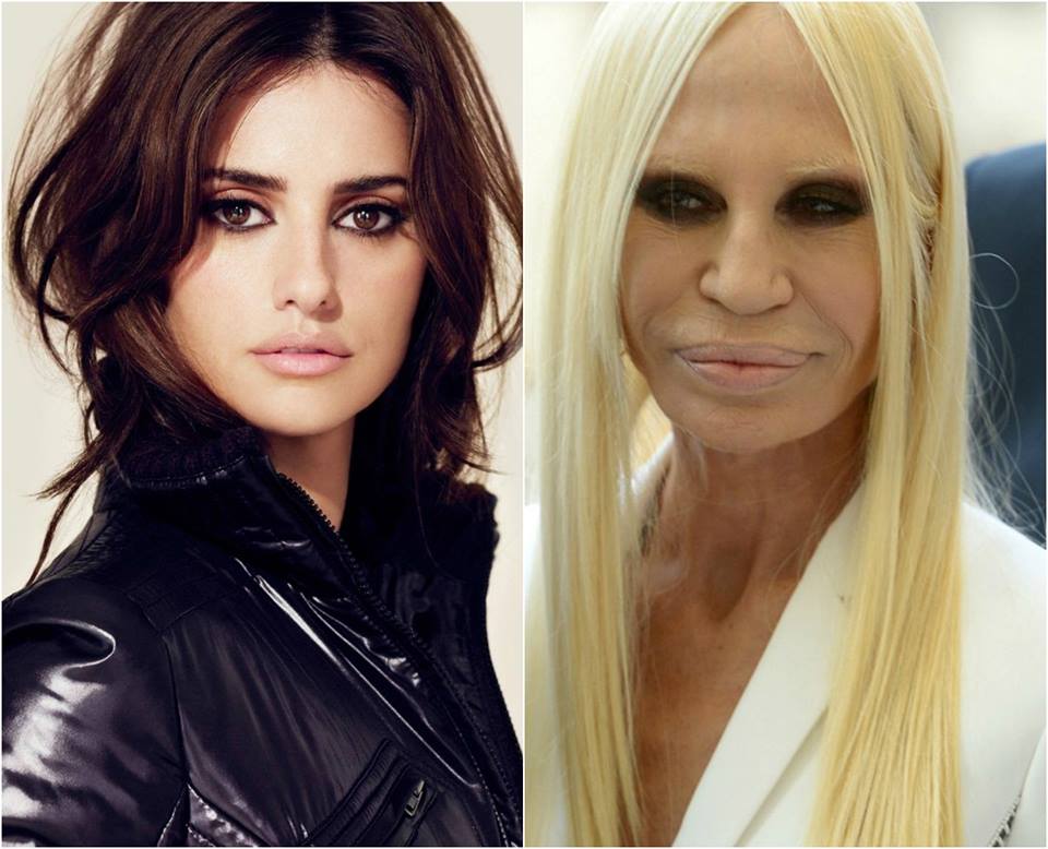 Activa  Penélope Cruz transforma-se em Donatella Versace