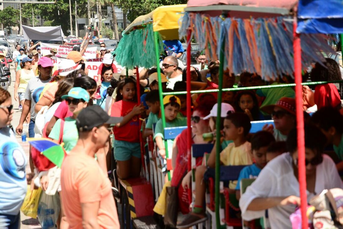 Caminhada pela adoção