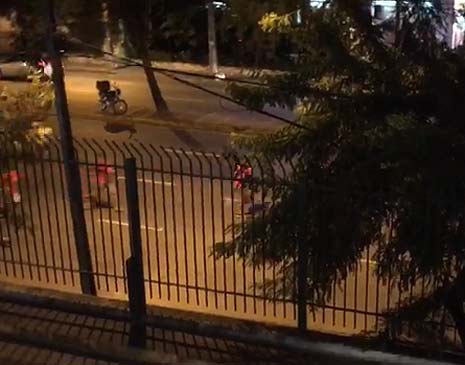 Correria na rua José Bonifácio, na Torre