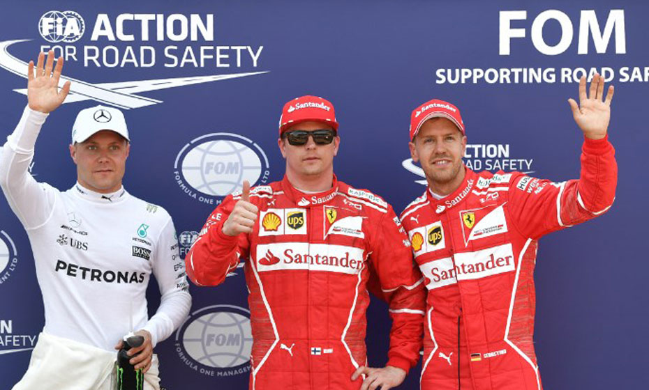 Piloto finlandês da Ferrari Kimi Raikkonen