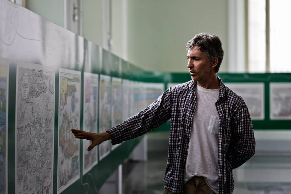 Artista retratou de forma lúdica a história do Recife 