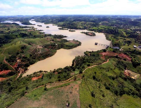 Barragem de Pirapama, no Cabo de Santo Agostinho