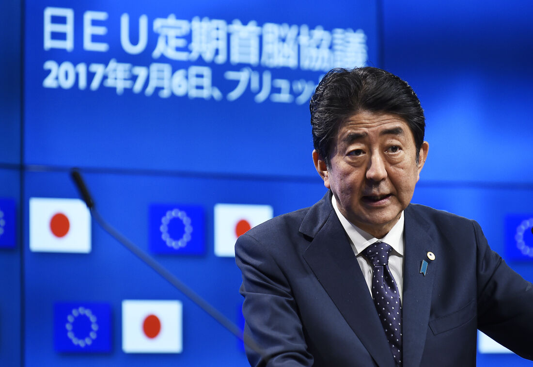 Primeiro-ministro japonês, Shinzo Abe