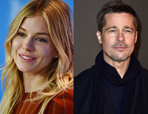 Publicação afirma que Sienna Miller e Brad Pitt estão namorado em segredo