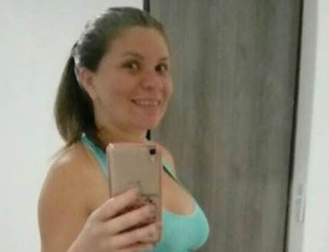 Claudineia dos Santos Melo, grávida de Arthur