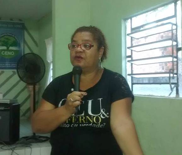 Ednar Santos, diretora de Comunicação da Federação Espírita de Pernambuco