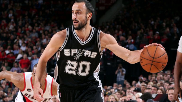 Argentino em ação com a camisa do Spurs