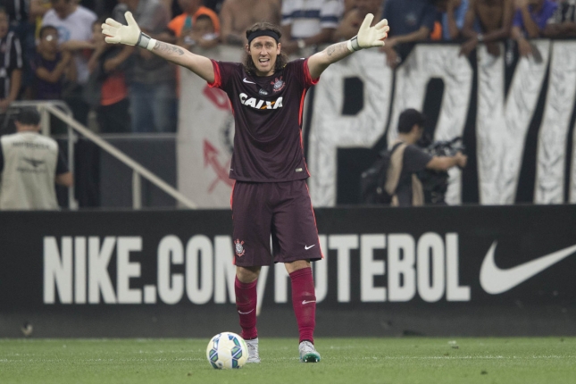 Cássio, goleiro titular do Corinthians