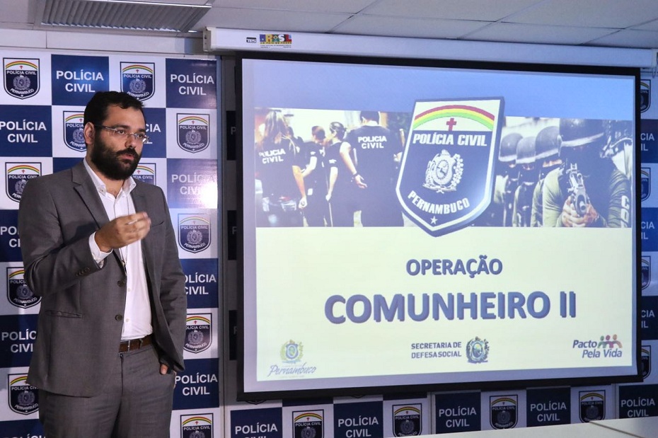Izaías Novaes (delegado do DECASP) fala sobre a Operação Comunheiro II