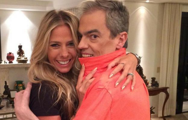 Galisteu e Biaggi, amigos de longas datas