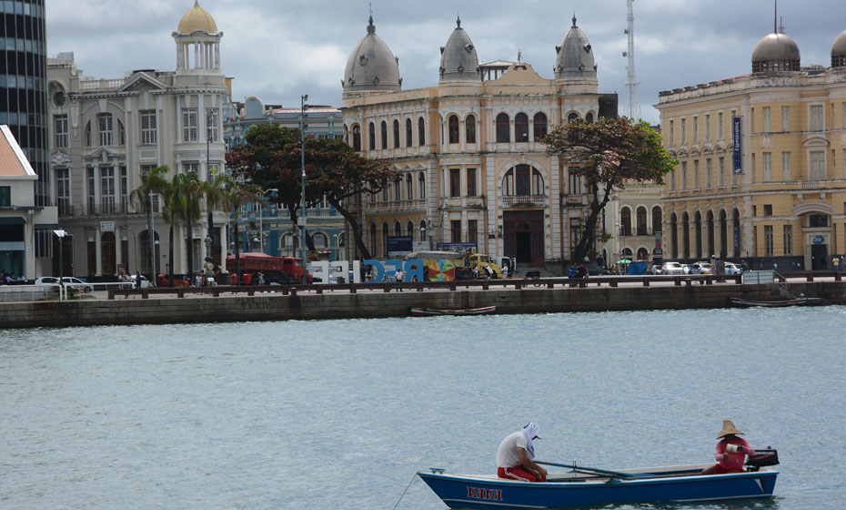 Recife visto a partir do mar
