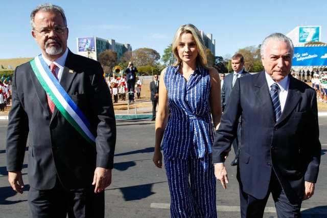 O look da primeira-dama Marcela Temer foi considerado fresh e apropriado por entendidos de moda