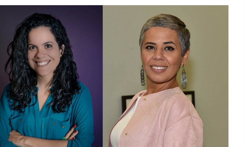 Ana de Fátima Sousa e Galiana Brasil, gerentes do Itaú Cultural