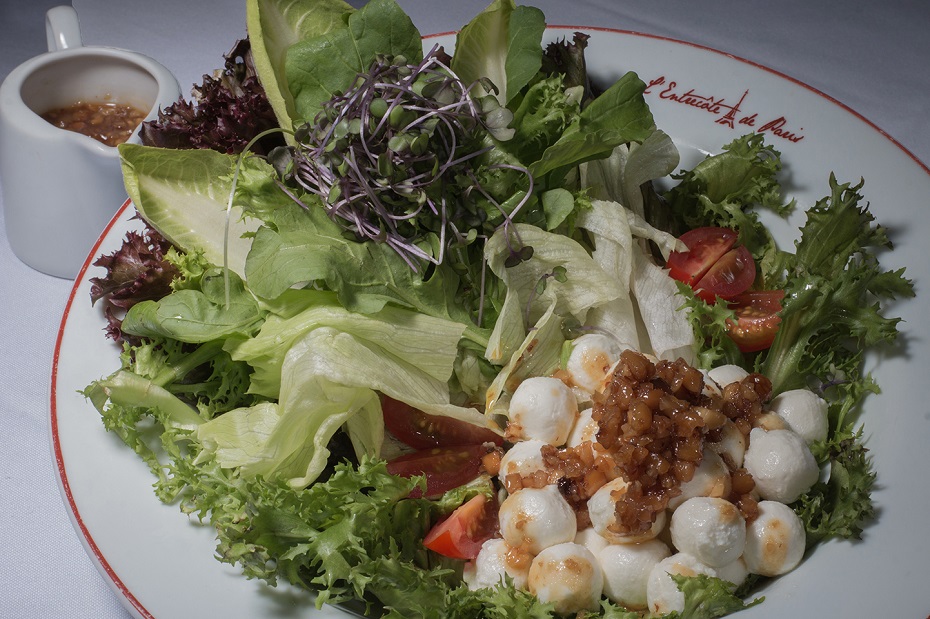 Novas saladas no cardápio