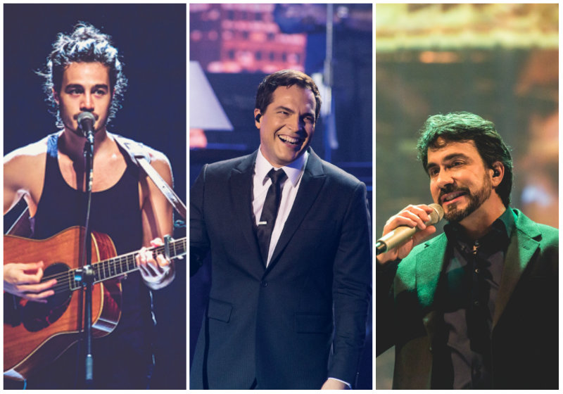 Tiago Iorc, Daniel Boaventora e Padre Fábio de Melo