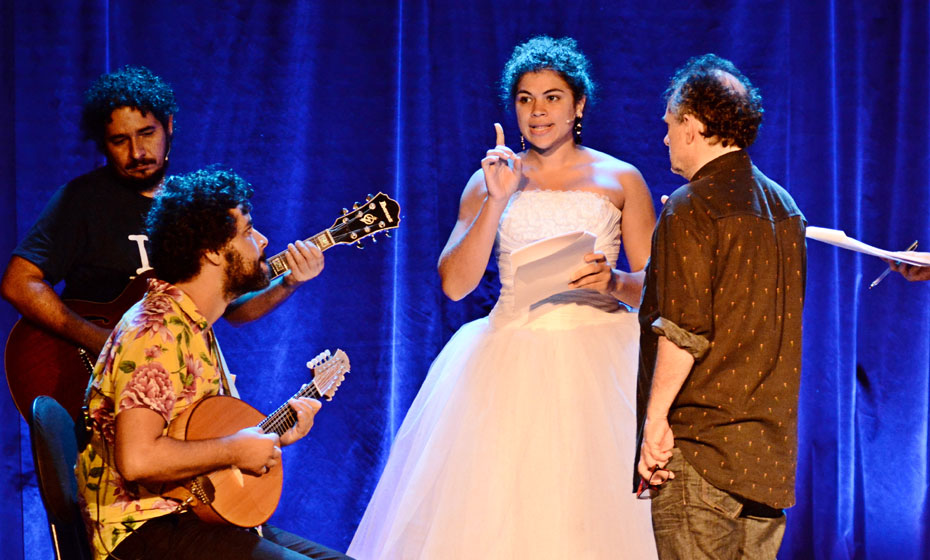 Ensaio de 'Dorinha, meu amor'