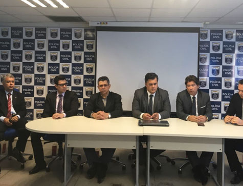 Coletiva da operação Héstia