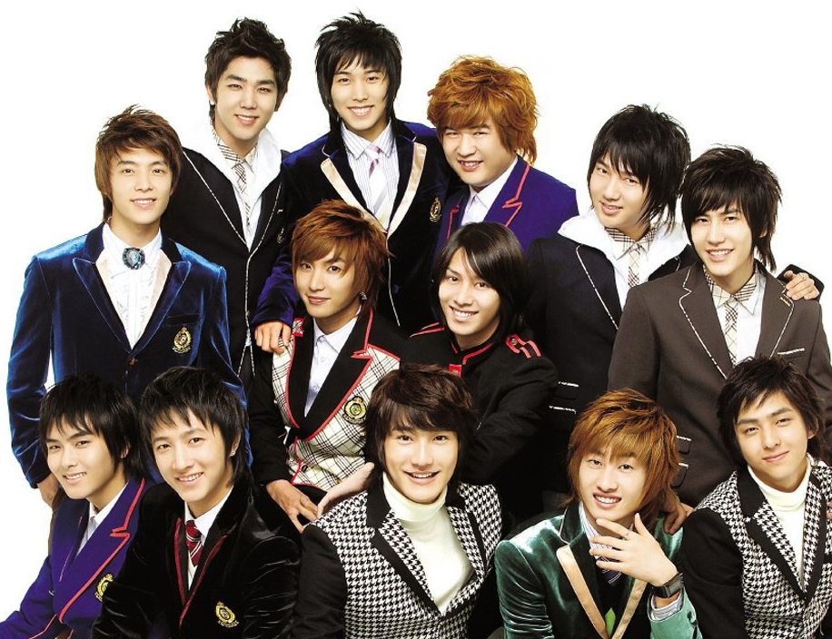 Super Junior, grupo clássico do k-pop coreano
